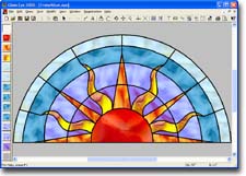 Stained glass software video demonstration