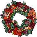 Rose and Ribbon Wreath